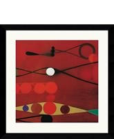 Bill Mead "Red Seed #34 " Framed Print