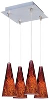  Minx Xenon 4-Light Multi-Light Pendant Satin Nickel E94729102SN
