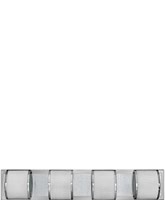  Mira-mesh 4-Light Energy Efficient Halogen Bath Vanity Polished Chrome FR56564PCM