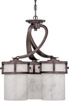  Kyle 3-Light Chandelier Iron Gate KY5103IN